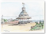 Broadstairs Clock Shelter Pastel