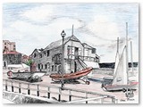 Broadstairs Harbour Pastel